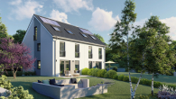 Doppelhaus - Salzburg - Moderne DHH in ruhiger Lage in Gröbenzell – Exklusives Wohnen nahe München auf großem Grundstück!