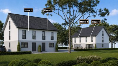 Zwischen München und Ammersee – Neubau-Doppelhaushälfte in besonderer Lage I Eine von vier DHH!, 82266 Inning am Ammersee / Buch am Ammersee, Doppelhaushälfte