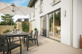 Doppelhaus - Direkt am Feldrand – Moderne und massiv gebaute DHH inkl. Grundstück direkt in Bad Wörishofen in A+