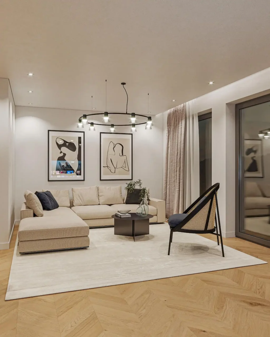 immoquartier22-haus-wien-innenraum-nacht